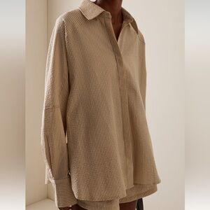 Elce Swim Sidney Shirt M/L Caramel Stripe